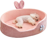 Cheeky Pup™ Princess Calming Bunny Bed – Pink