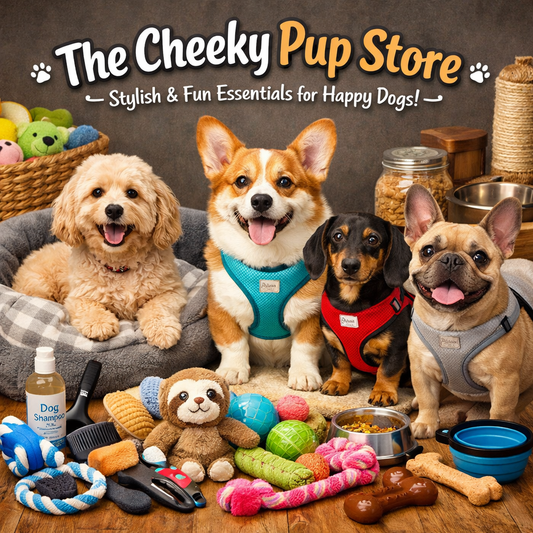 The Cheeky Pup Store: Where Style Meets Tail-Wagging Fun