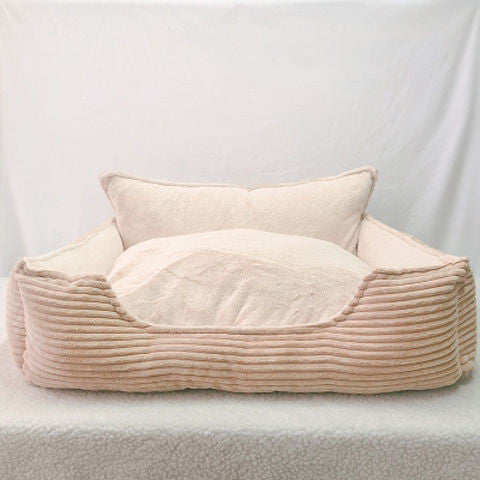 Removable And Washable Plush Warm Bed